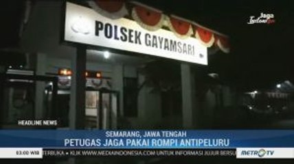 Pengamanan Mapolsek di Semarang Diperketat
