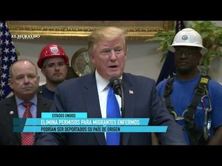 Tải video: Trump elimina protección a niños migrantes enfermos; reportaje de El Heraldo TV