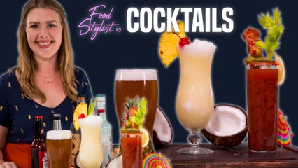 Food Stylist Vs. Cocktails