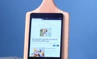 Turn a Cutting Board into a Tablet or Cookbook holder in Less Than 10 Minutes!