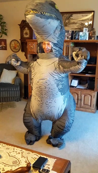 Dancing Dino Grandma