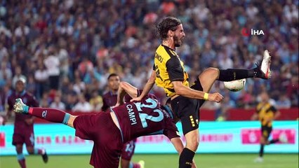 Trabzonspor - AEK maçından kareler -1-