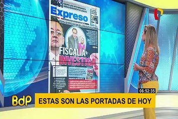 Estas son las principales portadas de los diarios este jueves