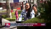 Padres de niños con cáncer exigen disculpa de Jorge Alcocer