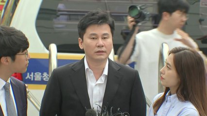 '원정 도박' 혐의 양현석 경찰 출석..."성실히 조사받겠다" / YTN