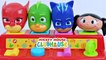 PJ MASKS e Show da Luna Pop Up Toys Surprises Learn Colors Brinquedos Surpresas Herois de Pijama