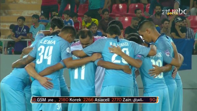 القوة الجوية العراقي يفوز على السالمية الكويتي في ذهاب دور الـ32 بكأس محمد السادس