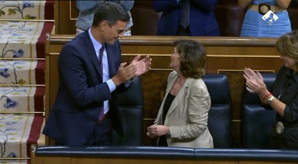 Descargar video: Calvo se defiende de las acusaciones por su gestión del Open Arms