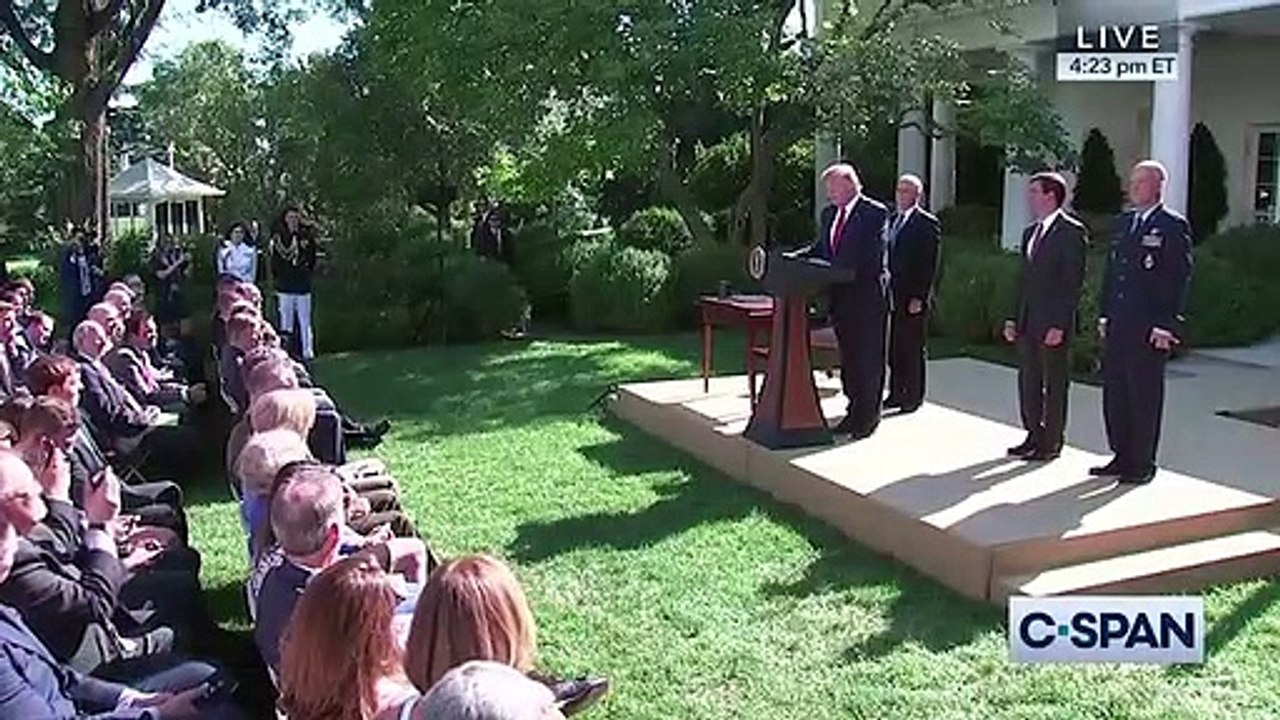 Trump close to launching Space Force as he re-starts Space Command