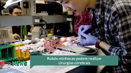Robôs minhocas podem realizar cirurgias cerebrais