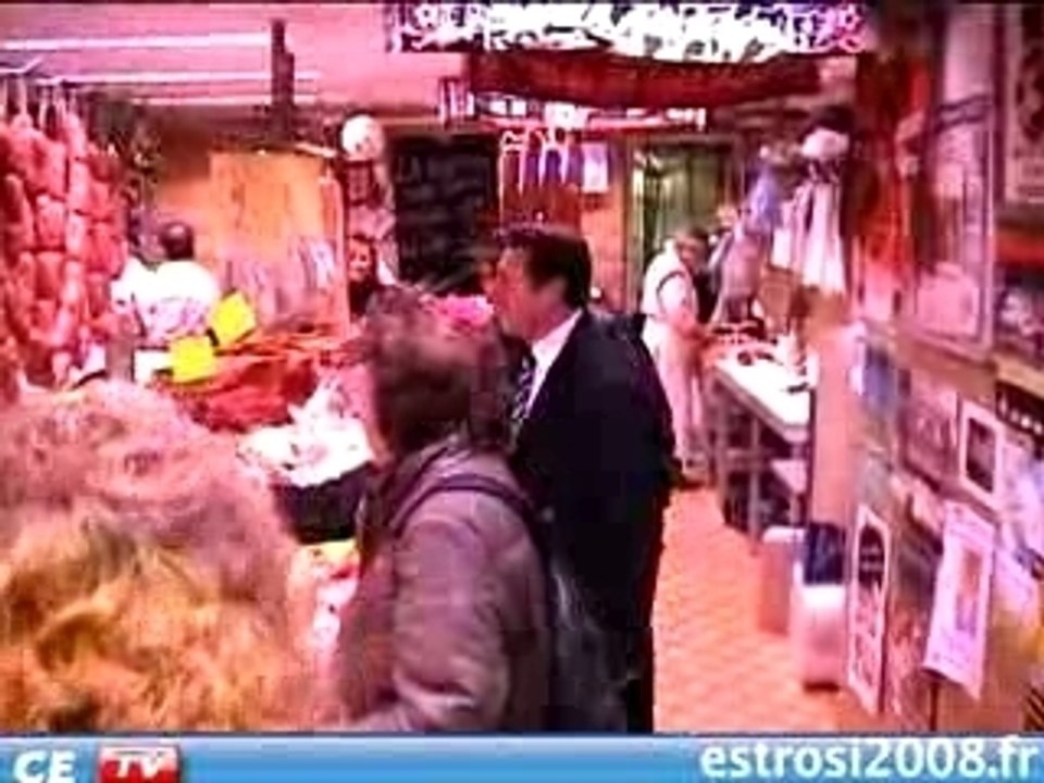 Christian Estrosi & Eric Ciotti dans le Vieux Nice