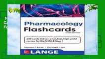 Full version  Lange Pharmacology Flash Cards, Third Edition (LANGE FlashCards)  For Kindle