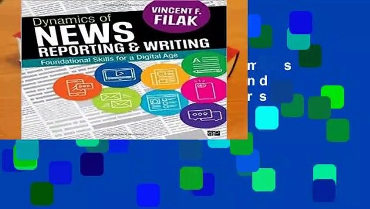 Full version  Dynamics of News Reporting and Writing  Best Sellers Rank : #3