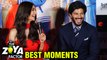 Sonam Kapoor And Dulquer Salmaan BEST MOMENTS From The Zoya Factor Trailer Launch