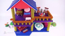 DIY - How To Build Miniature Dollhouse From Magnetic Balls ( Satisfying )   Magnet World 4K