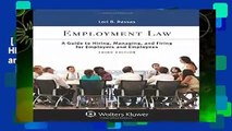 [Read] Employment Law: A Guide to Hiring, Managing, and Firing for Employers and Employees (Aspen