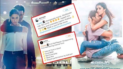 Prabhas Saaho Twitter Reaction: Prabhas & Shraddha Kapoor praise by fans | FilmiBeat