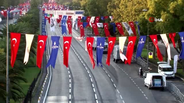 30 Ağustos Zafer Bayramı sebebiyle Vatan Caddesi trafiğe kapatıldı