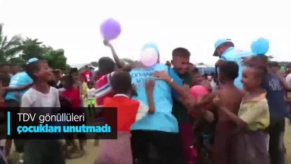 TDV gönüllüleri çocukları unutmadı