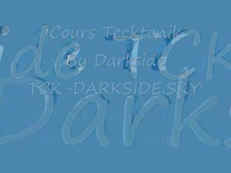 Cours Electro By Darkside