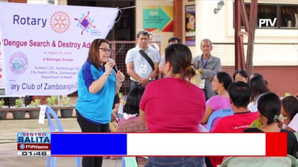 DOH at Zamboanga City LGU, binisita ang mga apektado ng dengue