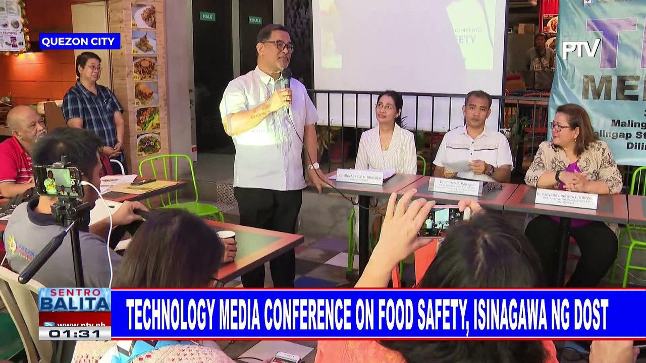 Technology Media Conference on Food Safety, isinagawa ng DOST