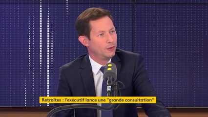 Réforme des retraites : "On aura besoin de travailler plus longtemps", estime François-Xavier Bellamy