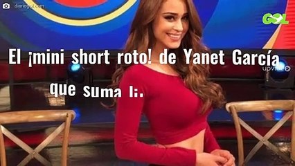 El ¡mini short roto! de Yanet García que suma likes sin parar