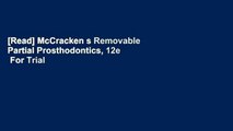 [Read] McCracken s Removable Partial Prosthodontics, 12e  For Trial