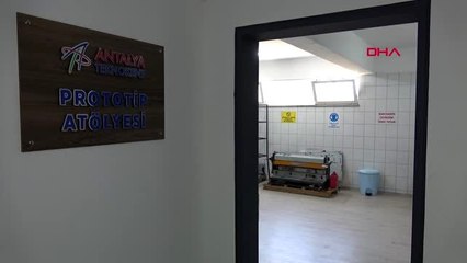 Antalya 100 metrekare atölyede üretildi, ithal muadilinin önüne geçti