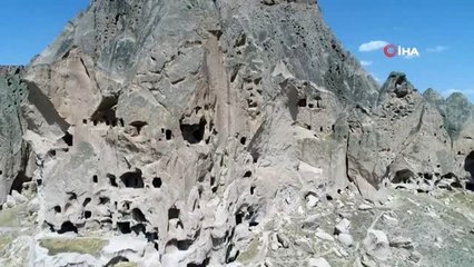 Aksaray'ın peribacaları olan Selime Katedrali turistlerin ilgi odağı oldu