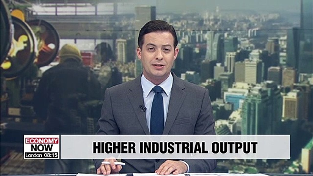 S. Korea's industrial output up 1.2% m/m in July due to increased car, chemicals production