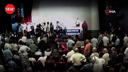 Kaftancıoğlu’nun katıldığı toplantıda CHP’liler birbirine girdi