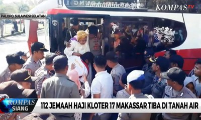 Haji 2019 - 112 Jemaah Haji Kloter 17 Makassar Tiba di Tanah Air