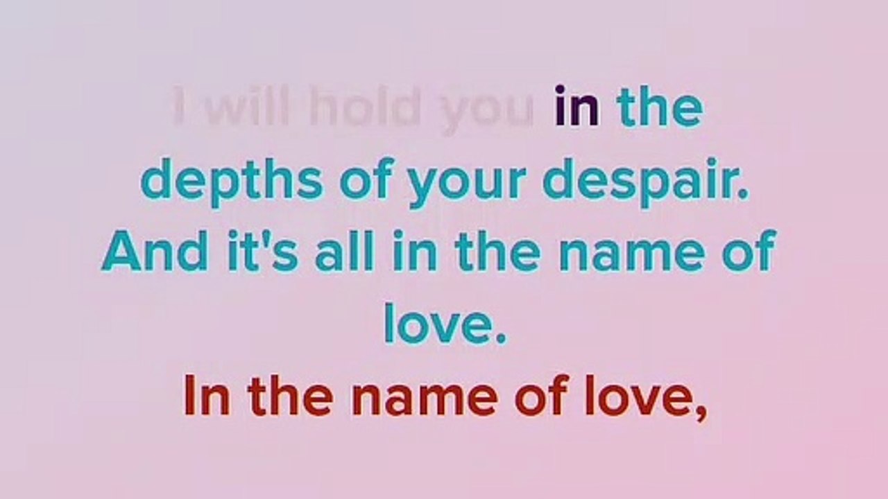 In the name of love - Martin Garrix, Bebe Rexha (Karaoke TOP)