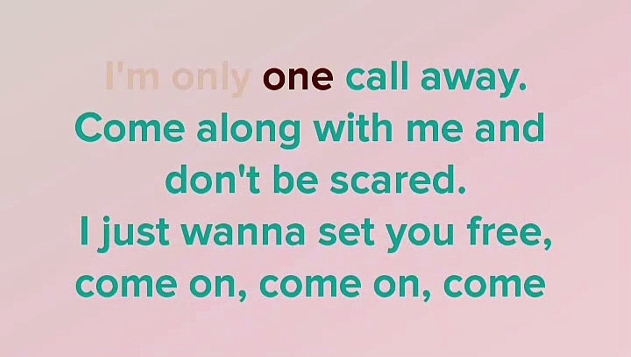 One call away - Charlie Puth (Karaoke TOP)
