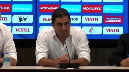 Spor trabzonspor teknik direktörü ünal karaman'ın açıklamaları