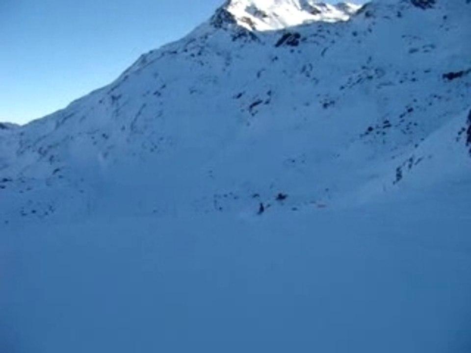 les menuires - meribel par la piste . 3. team D4H