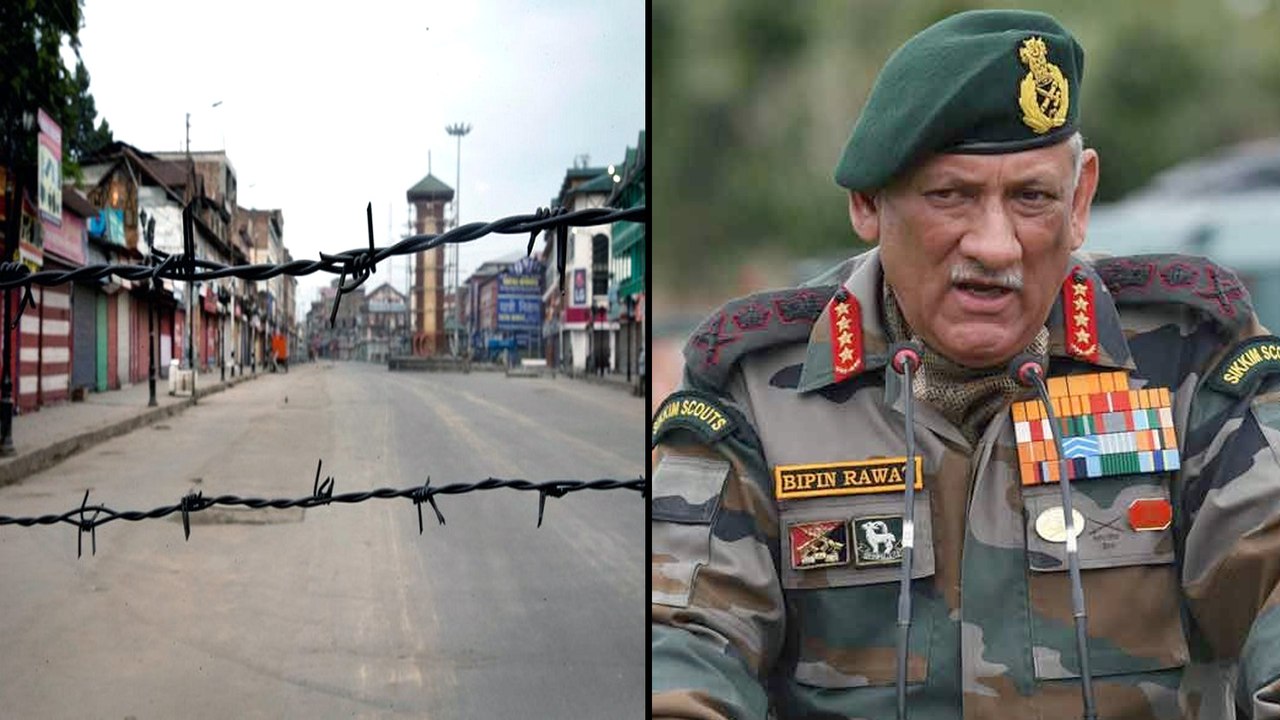 జమ్మూకాశ్మీర్ కు ఆర్మీచీఫ్ బిపిన్ రావత్| Army Chief General Bipin Rawat Is All Set To Visit Srinagar