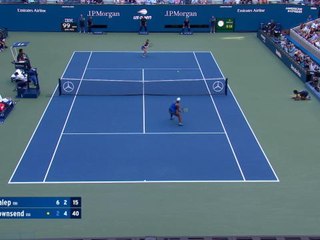 US Open - Townsend fait craquer Halep au bout du suspense