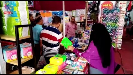شاهد .. افتتاح معرض " كلنا واحد " للأدوات المدرسية بسوهاج