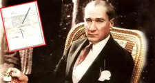 Mustafa Kemal'in istifa belgesi 20 bin liraya satışa çıktı