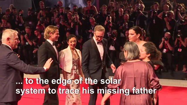 Brad Pitt walks Venice Film Festival red carpet