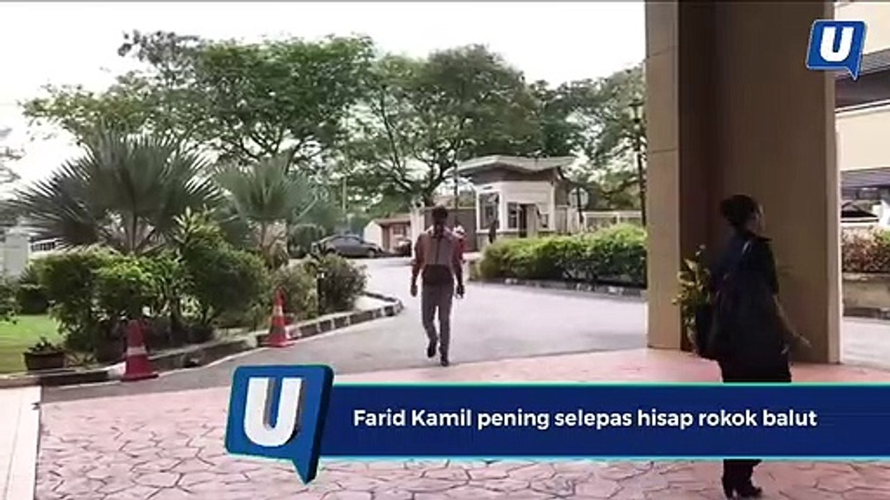 Farid Kamil pening selepas hisap rokok balut