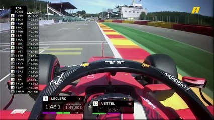 فيتيل يسجل أسرع زمن في التجارب الأولى بحلبة بلجيكا ويخطف الصدارة من لوكلير