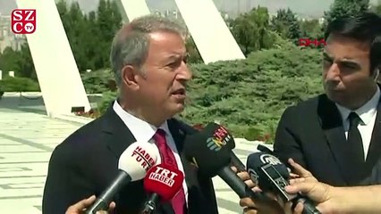 Bakan Akar: YPG’nin çekildiğine dair bilgiler teyide muhtaç