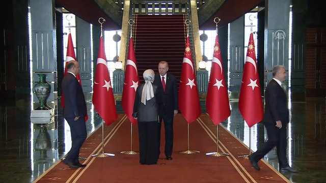 Büyük Zafer'in 97. yıl dönümü - Cumhurbaşkanı Erdoğan, tebrikleri kabul etti (1) - ANKARA