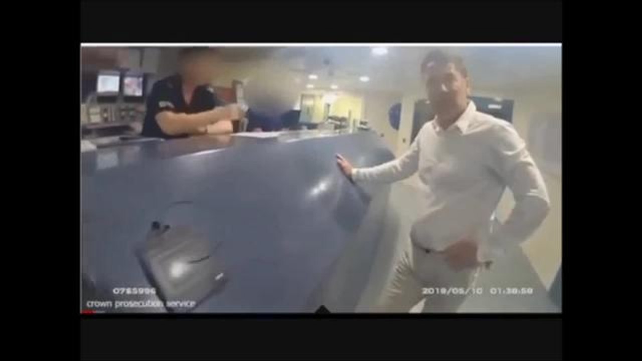 Dean Saunders arrest video