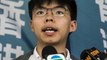 Leading Hong Kong democracy activist Joshua Wong arrested