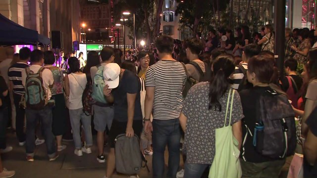 홍콩 곳곳에서 시위 잇따라...'대규모 집회'는 취소 / YTN